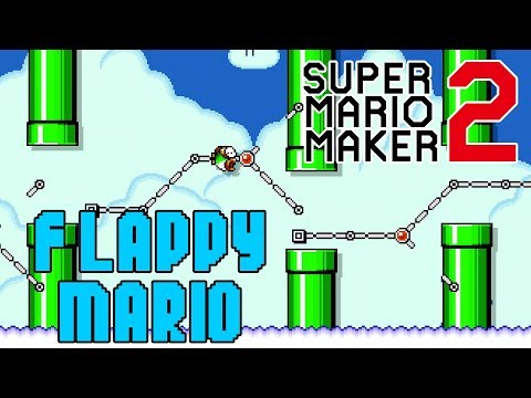 Flappy Bird RECREATED in Super Mario Maker 2
