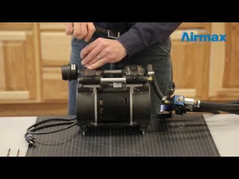 Airmax SilentAir RP50 (1/2 HP) Piston Compressor Maintenance Kit Installation