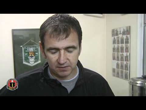 Post match with Pat Fenlon 1-2 vs. Bray (a)
