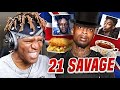 KSI LAUGHING AT 21 SAVAGE MEMES