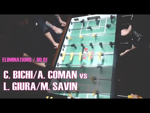 Eliminations Catalin Bichi & Alex Coman vs Lucian Giura & Mihaita Savin
