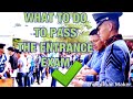 How to Pass the PMA Entrance Exam How to Pass the PMA Entrance Exam