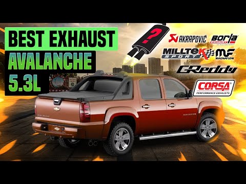 Chevrolet Avalanche Exhaust Sound🔥Borla,Corsa,Flowmaster,Magnaflow,MBRP,SpinTech