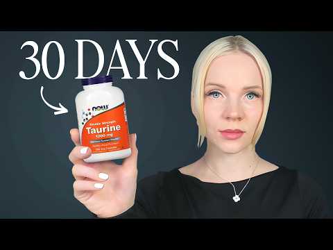I took Taurine For 30 Days - Here's What Happened to my Sleep and Blood pressure