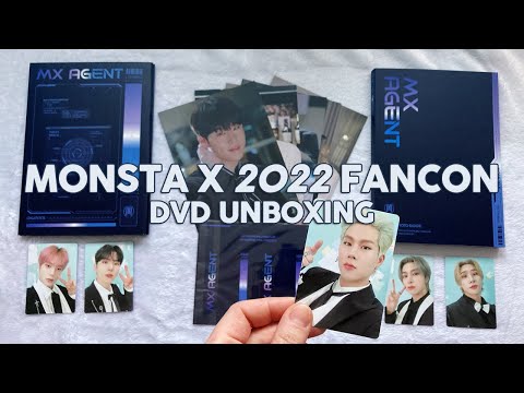 🖤 Monsta X 2022 Fancon DVD - MX AGENT | unboxing, starship square pob & photobook flip-through