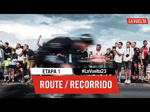 3D route - Stage 1 - La Vuelta 2023