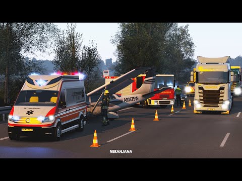 ETS2 Mods v1.41 | Realistic Random Road Events v1.5 (Potholes, Accidents, Vehicles Breakdown & More)