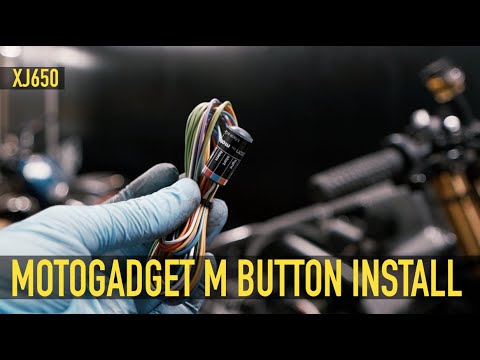 XJ650 Build Part 33 - Motogadget M-Button Install + RebelMoto Switches