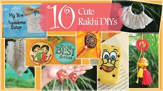 #rakhi #rakhigifts 10 Cute and super easy Rakhi Gift Ideas