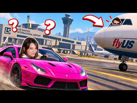 Nascondino FOLLE dentro L'AEROPORTO su Gta 5!