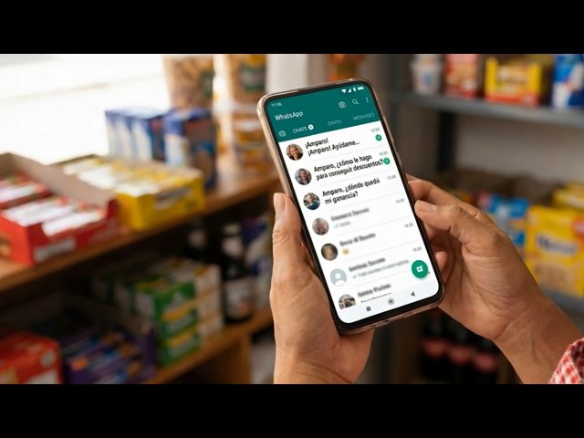 Conoce a Amparo, que está lista para ayudarte en lo que necesites.