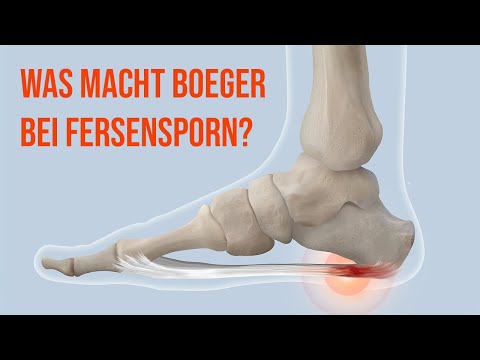 Fersensporn–ein Haltungsproblem/Boeger-Therapie