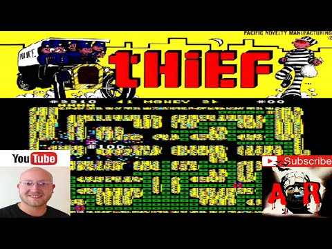 Pacific Novelty's THIEF!!!  Arcade game play and review!!!