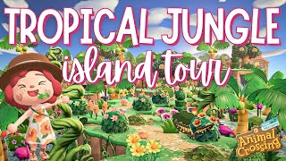 THIS ISLAND IS SO DETAILED!?! 2024 Tropicore island tour | ACNH | Animal Crossing New Horizons