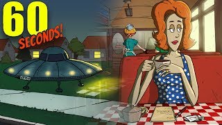 PLAYING AS DOLORES &amp; CONTACTING THE SPACE PEOPLE! | 60 Seconds (Dolores DLC)