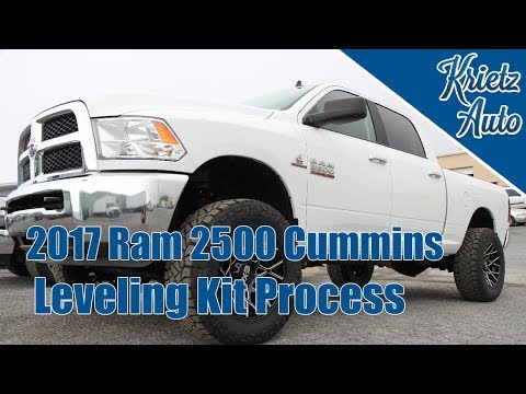 Leveling Kit on a 2017 Ram 2500 Cummins丨 Krietz Auto