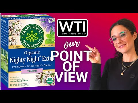 Traditional Medicinals Nighty Night Tea - WTI product video review