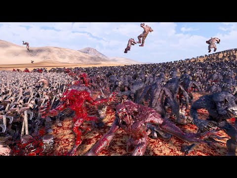 Orc Warriors Pissed Off When Werewolves Attack Their Villages  - Ultimate Epic Battle Simulator 2