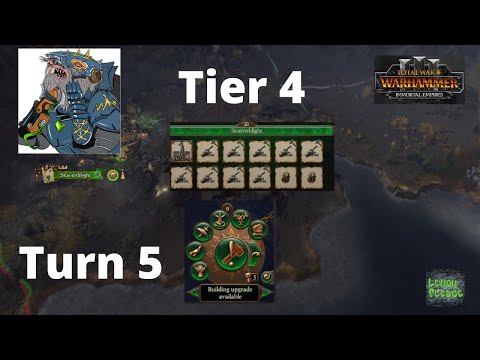 Skavenblight Tier 4 by Turn 5 - Warhammer 3 Immortal Empires