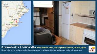 preview picture of video '3 dormitorios 2 baños Villa se Vende en San Cayetano Town, San Cayetano Avileses, Murcia, Spain'