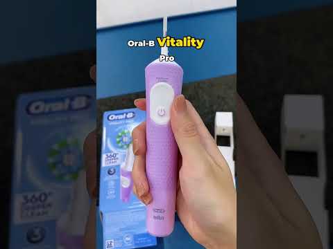 Mở hộp Oral-B Vitality Pro màu Lilac và Black