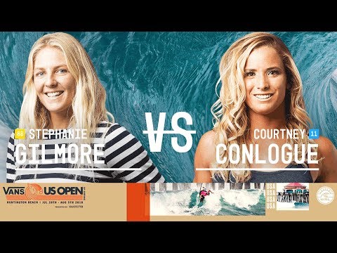 Stephanie Gilmore vs. Courtney Conlogue - FINAL - Vans US Open of Surfing - Women's CT