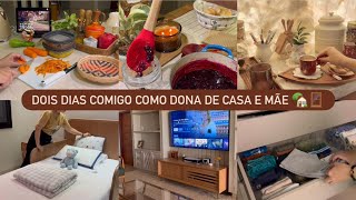 Dia chuvoso e calmo | Fazendo o jantar e geléias caseiras | Ronda pelos cômodos da casa | Vida Real
