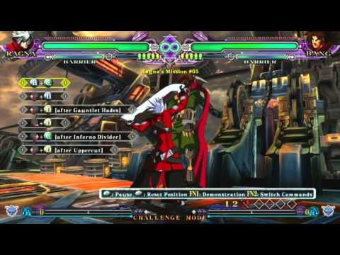 blazblue extend ragna challenges