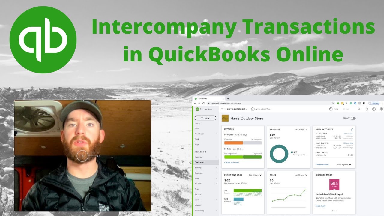 Intercompany Transactions in QuickBooks Online
