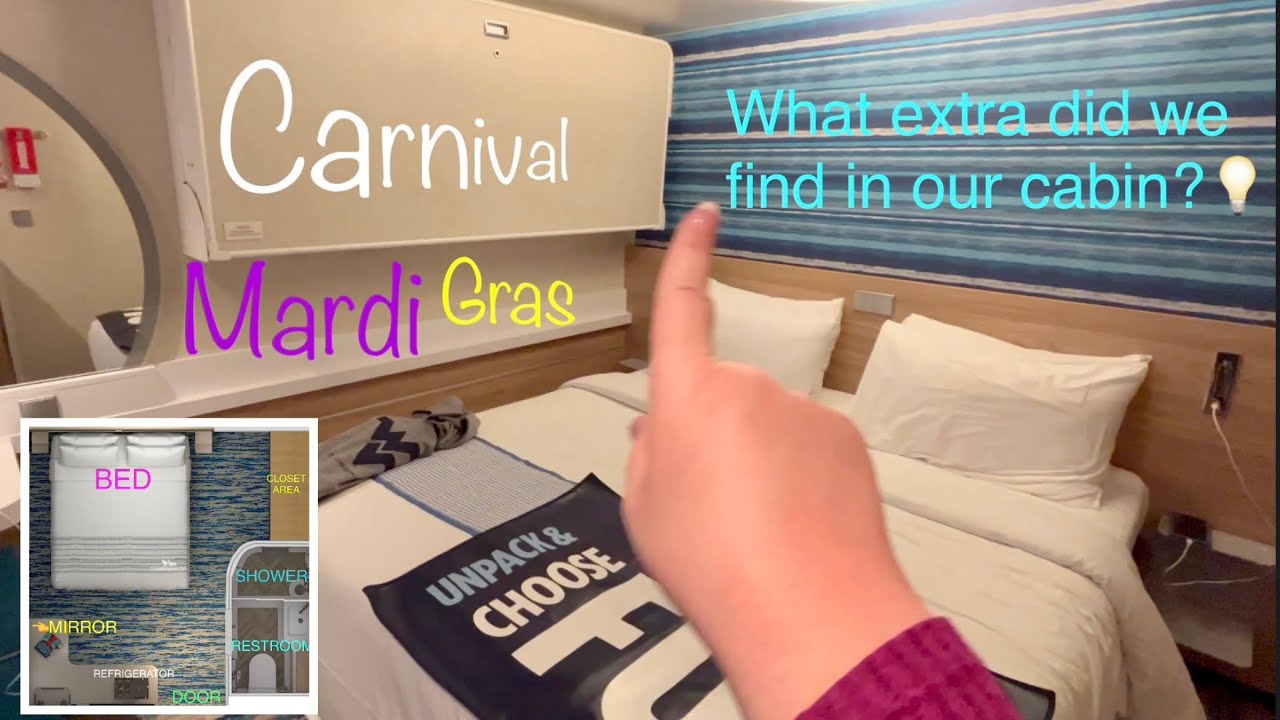 Carnival Mardi Gras - Cabin 9495 - Video 1