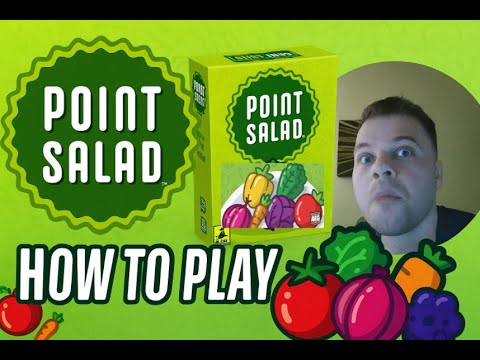 How to Play *Point Salad* in 3 Minutes! | BGA Strategy