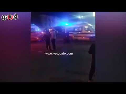 أول فيديو لنقل مصابي حادث مستشفى الصدر بقنا