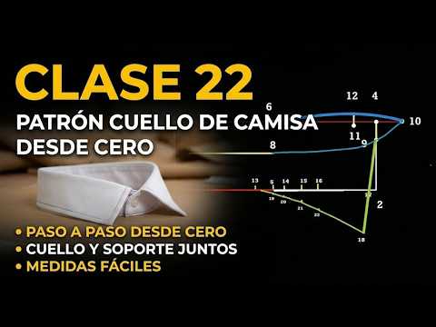 Patrón De Cuello De Camisa Desde Cero : Costura Paso A Paso