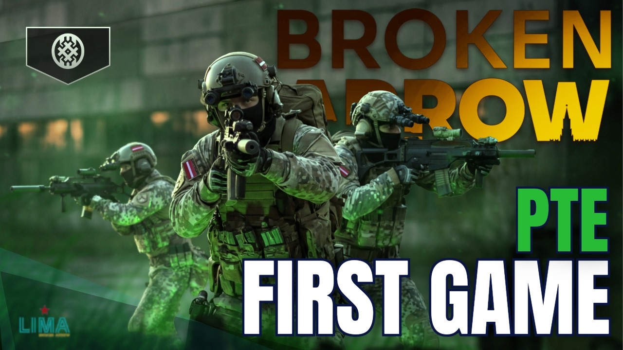 [PTE] First Game on Broken Arrow 2.0 // Broken Arrow Closed Testing Gameplay Multiplayer 4k