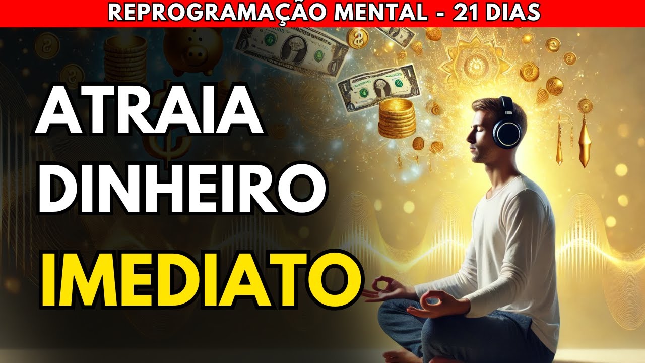 VIRE UM IMÃ DE DINHEIRO | AFIRMAÇÕES POSITIVAS PARA MAGNETIZAR DINHEIRO, RIQUEZA E PROSPERIDADE