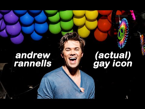 andrew rannells being an actual gay icon 🏳️‍🌈