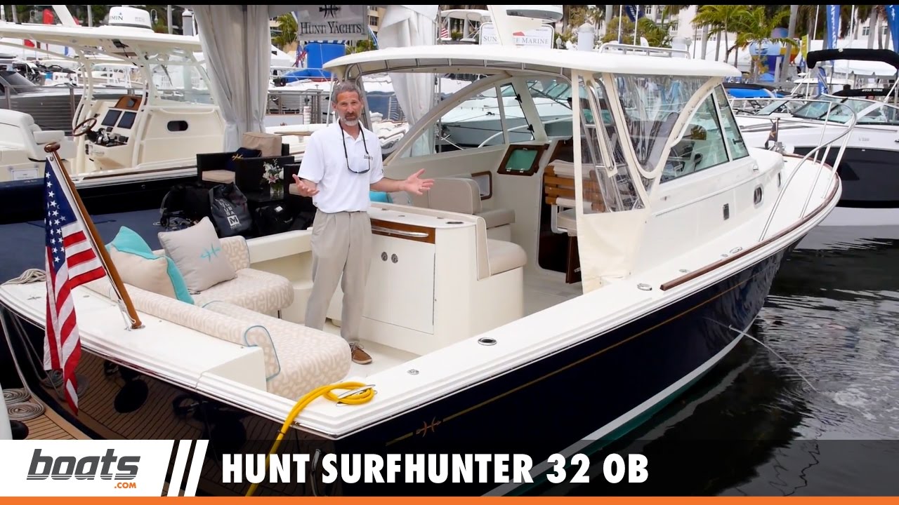 Hunt Surfhunter 32 OB: First Look Video Sponsored by United Marine Underwriters