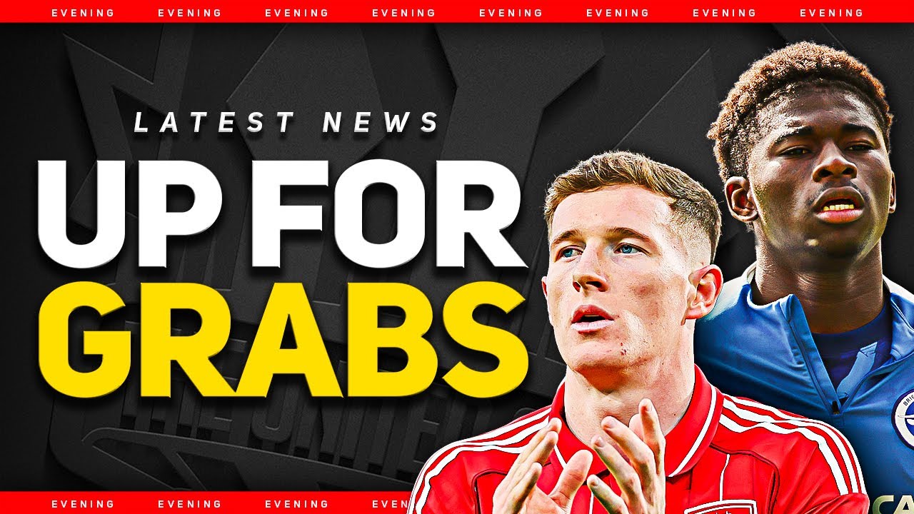 £100M MIDFIELD SWOOP! Amorim Transfer BOOST! Man Utd Transfer News