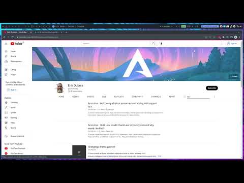 ArcoLinux : 3141 SSH - use it for AUR - use it for server connection - tip - use urxvt