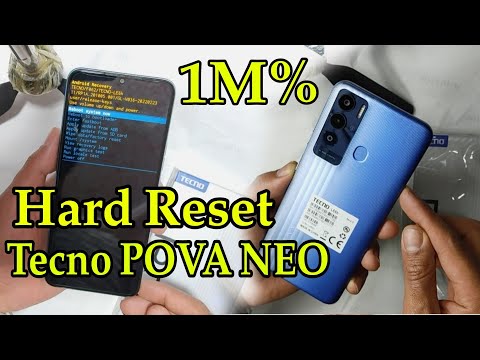 hard Reset Tecno POVA NEO LE6h 💯%