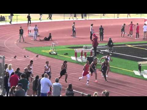 C Howard - JVB 100m at Sunset Prelims 4-29-16