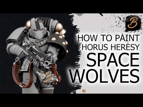 HOW TO PAINT 30K SPACE WOLVES: A Step-By-Step Guide