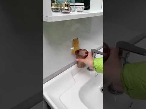 Modulyss Panda Toothbrush Holder Wall Mounted Cup Waterproof Self-Adhesive Toothpaste Bathroom