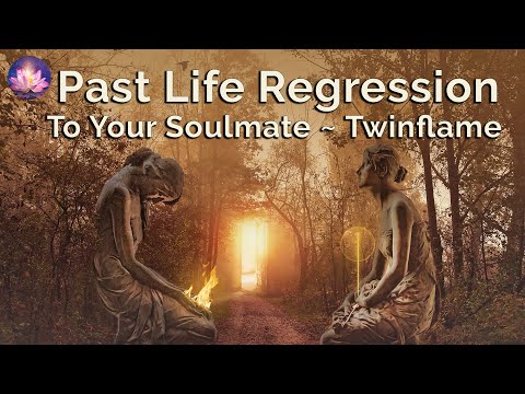 Past Life Regression Meditation To Meet Your Soulmate ✨Twin Flame Connection (432 Hz Binaural Beats)