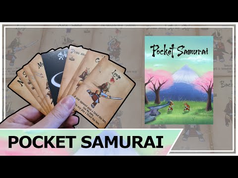 Pocket Samurai Review - 2 Player Draft & Duel!