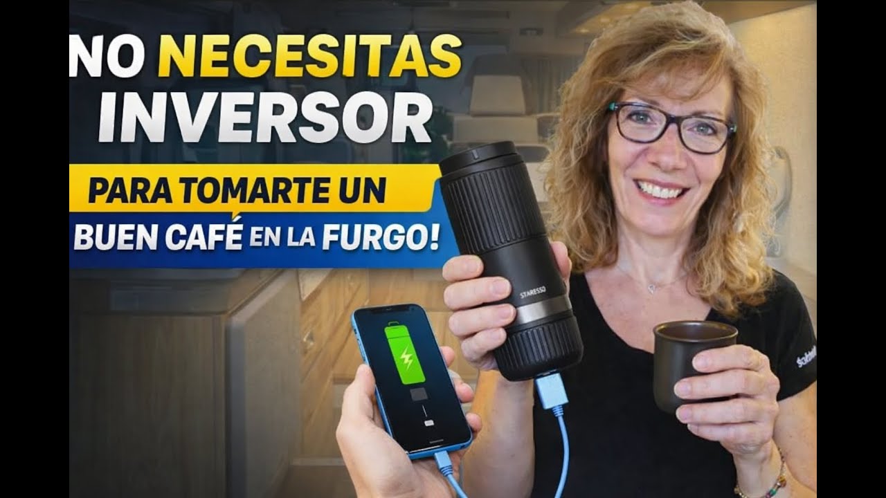 👉 SE NOS ROMPIÓ EL INVERSOR… Y ESTA CAFETERA NOS SALVÓ EL CAFÉ EN LA AUTOCARAVANA ☕🚐