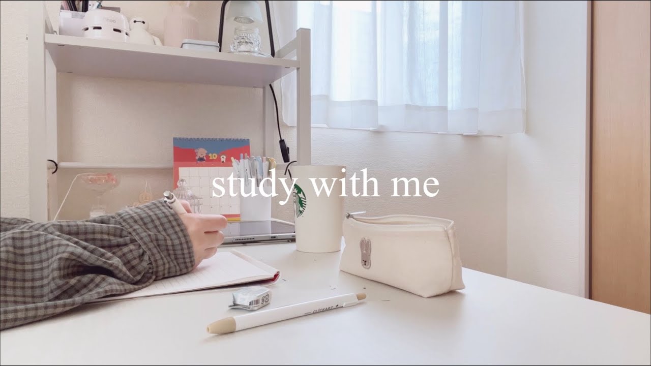 study with me┆1hour┆cafe music┆作業動画┆10.4