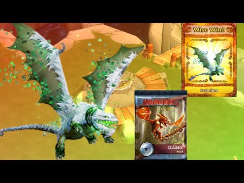 WISE WIND Titan Mode Max Level 150 | Premium Wooly Howl | Dragons: Rise of Berk