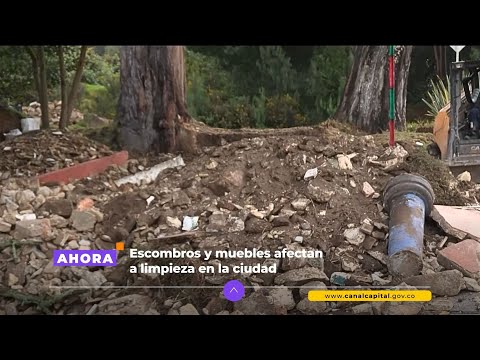 Bogotá recogió 1.800 toneladas de basura en la primera semana del año