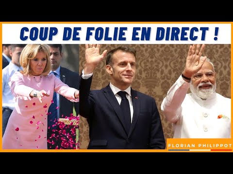 Macron in India: Live outbursts of madness!